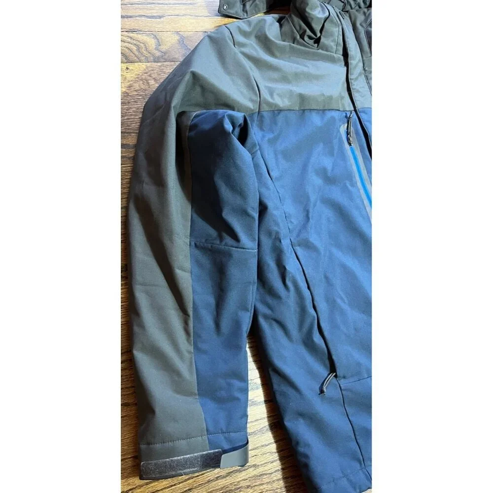 The North Face Apex Elevation Hooded Jacket Primaloft Blue Gray Men’s Size XL